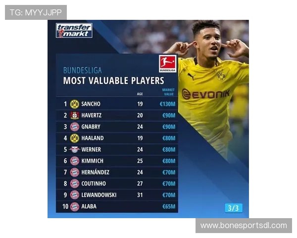 德甲足球队整体身价及市场价值评估